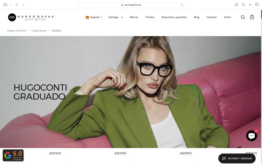 Mundo Gafas desktop