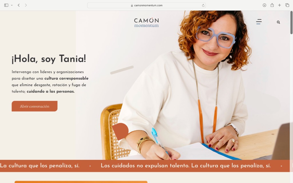 Tania Camón desktop